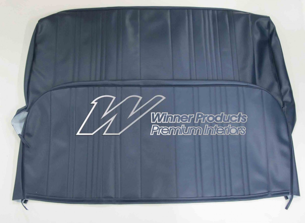 HOLDEN HR UTE SEAT COVER SEAT TRIM CODE DARK BLUE trim code F01
