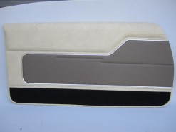 HOLDEN HJ MONARO GTS COUPE CHAMOIS / COVERT TRIM CODE 60 DOOR TRIM SET(EXCHANGE METAL TOPS)