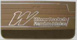HT MONARO GTS DOOR TRIM SET ANTIQUE GOLD TRIM CODE 11X