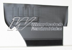 FORD XA GT SEDAN DOOR TRIM SET ( NO TOPS) TRIM CODE B