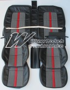 HOLDEN HJ MONARO GTS COUPE SLATE/ HERRINGBONE  SEAT COVER SET TRIM CODE 18Y