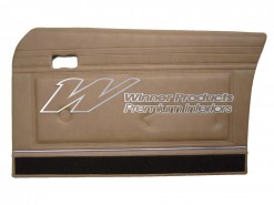 FORD XB GT SEDAN DOOR TRIM SET CHAMOIS (Exchange Metal Tops) TRIM CODE C2