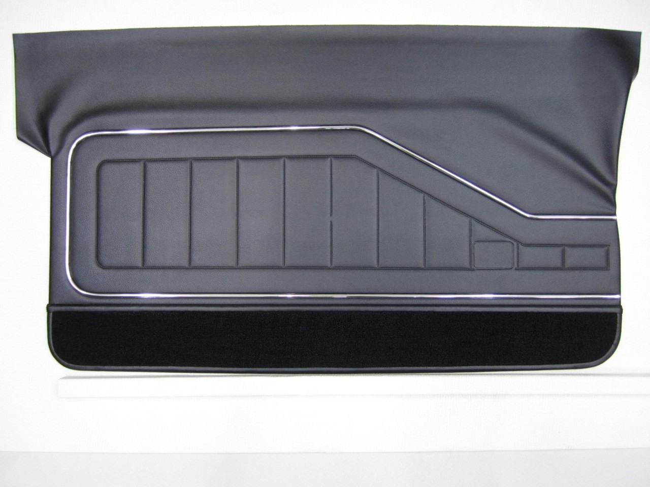 HOLDEN HQ COUPE GTS DOOR TRIM SET BLACK (NO TOPS) TRIM CODE 10