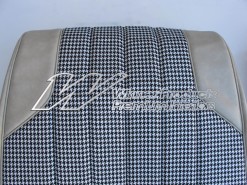 HOLDEN HT GTS MONARO SEAT COVER SET SANDALWOOD HOUNDSTOOTH TRIM CODE 18Y