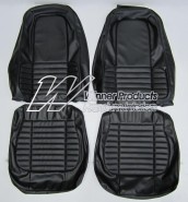VALIANT CHARGER VH SEAT COVER SET BLACK
