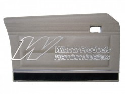 FORD XB GT DOOR TRIM SET SEDAN PARCHMENT (EXCHANGE METAL TOPS) TRIM CODE P