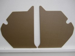 HOLDEN HT MONARO KICK PANEL SET ANTIQUE GOLD TRIM CODE 11X/Y
