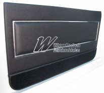 HOLDEN LJ TORANA GTR XU1 COUPE DOOR TRIM SET BLACK ROEBUCK 