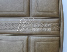HOLDEN HT KINGSWOOD SEAT COVER SET ANTIQUE GOLD (TRIM CODE 11X)