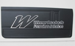 CHARGER VH SEDAN DOOR TRIM SET BLACK