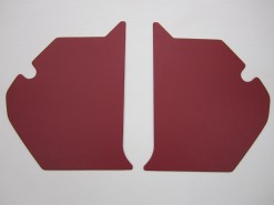  HOLDEN HK MONARO KICK PANEL SET GOYA RED TRIM CODE 12X