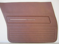  HOLDEN HZ SANDMAN FRONT DOOR TRIM SET TAN LONG GRAIN 67V ( NO TOPS)