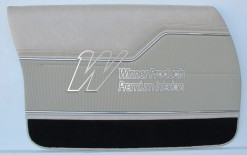 HOLDEN HJ MONARO GTS SEDAN DOOR TRIM SET CHAMOIS (TRIM CODE 60A)