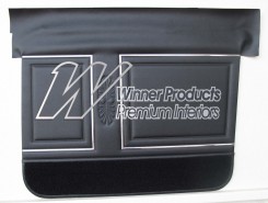 HOLDEN HJ PREMIER SEDAN BLACK DOOR TRIM SET(NO TOPS)