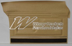 FORD XB GT FALCON SEDAN DOOR TRIM SET ( NO TOPS) CHAMOIS TRIM CODE C2