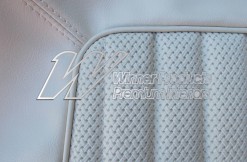 FORD XW GT SEAT COVER SET SEDAN WHITE TRIM CODE W
