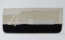 HOLDEN LX TORANA HATCH DOOR TRIM SET CHAMOIS BLACK CARPER TRIM CODE 60B 