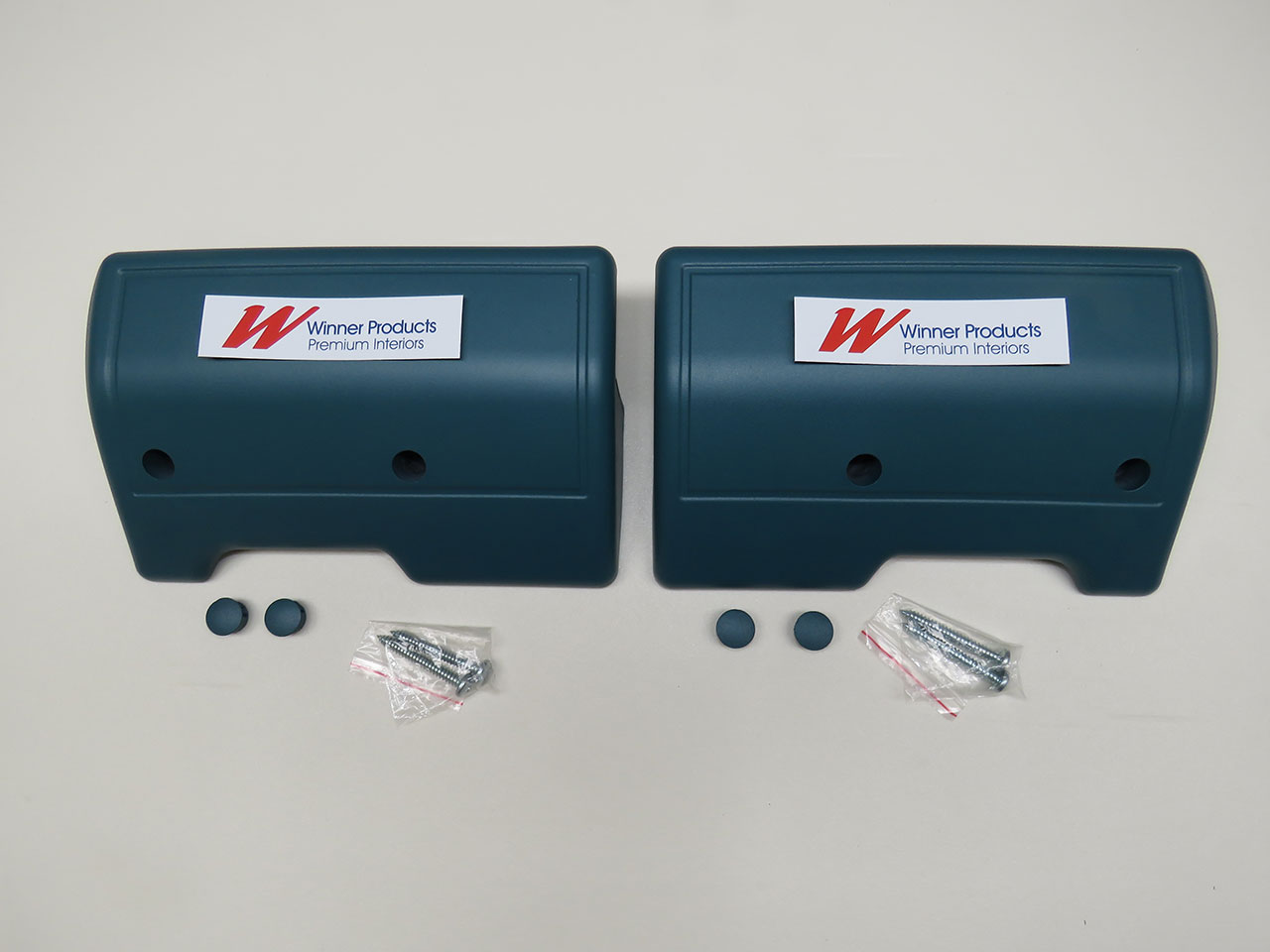 Holden Kingswood HG Kingswood Panel Van 13E Turquoise Mist Arm Rests (Image 2 of 2)