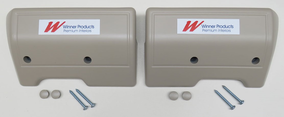 Holden Kingswood HG Kingswood Panel Van 18E Sandalwood Arm Rests (Image 2 of 2)