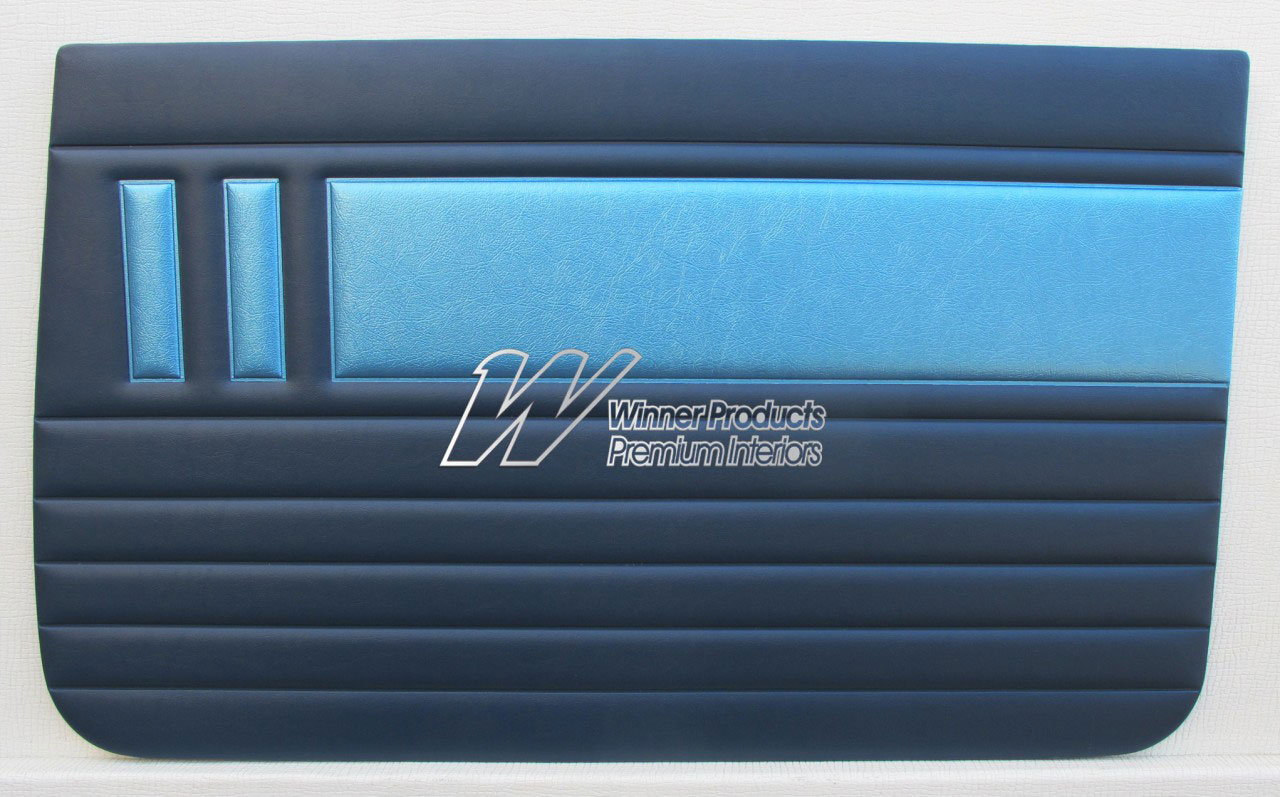 Holden Special EH Special Sedan C31 Saxe & Columbine Blue Door Trims (Image 1 of 7)