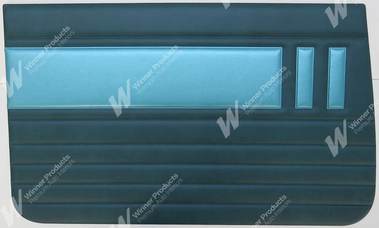 Holden Special EH Special Wagon C39 Gem & Tiara Turquoise Door Trims (Image 2 of 3)