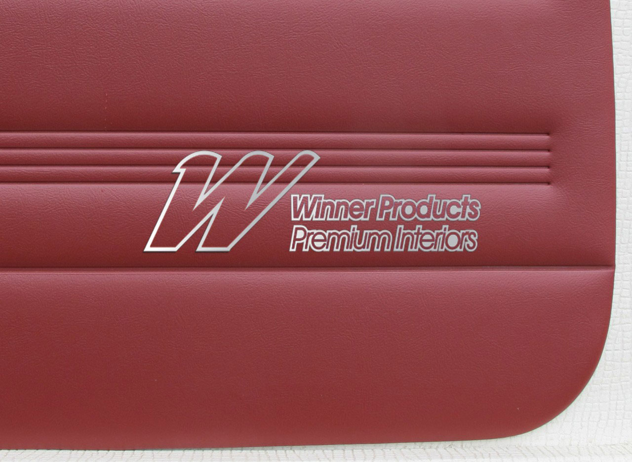 Holden Standard EH Standard Ute C55 Bolero Red Door Trims (Image 5 of 6)