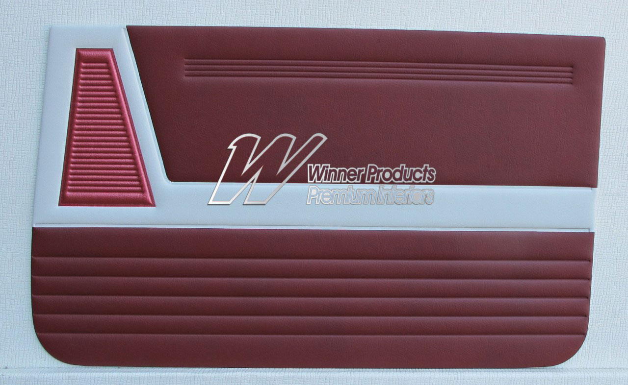 Holden Special EJ Special Sedan B10 Garnet & Bolero Red with Feathertop Grey Door Trims (Image 2 of 3)