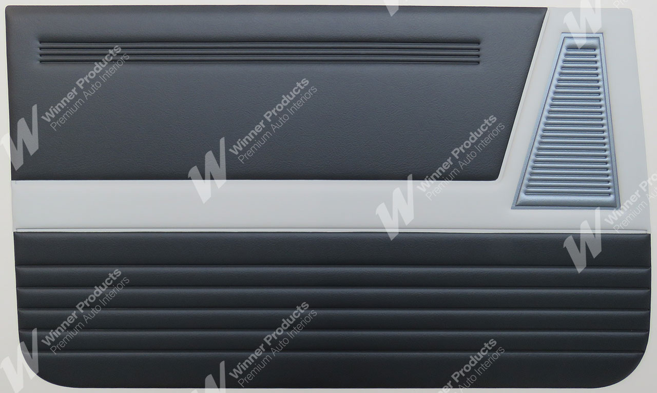 Holden Special EJ Special Sedan B17 Alligator & Elephant Grey with Feathertop Grey Door Trims (Image 2 of 3)