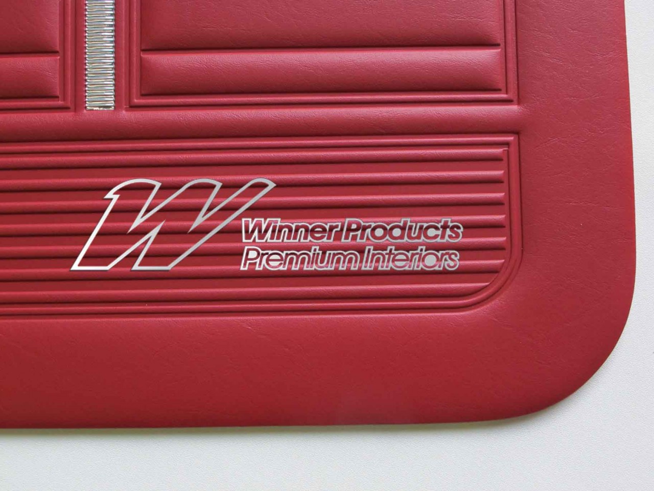 Holden Kingswood HK Kingswood Wagon 12G Goya Red & Castillion Weave Door Trims (Image 2 of 5)