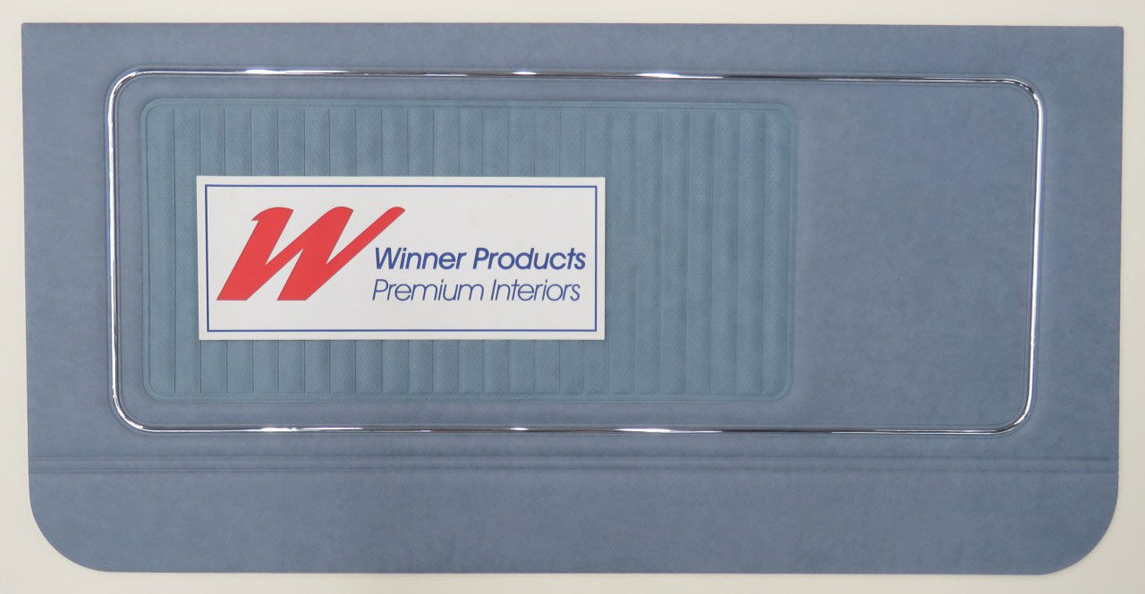 Holden Monaro HK Monaro Coupe 14Z Jacana Blue Door Trims (Image 2 of 2)