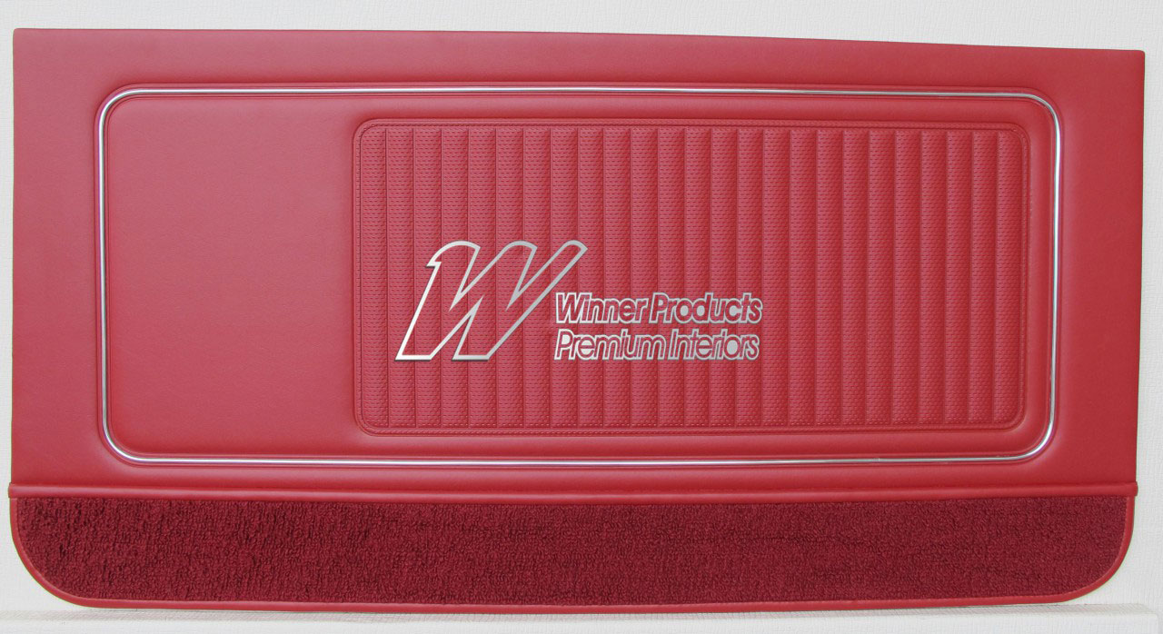 Holden Monaro HK Monaro GTS Coupe 12X Goya Red Door Trims (Image 2 of 3)