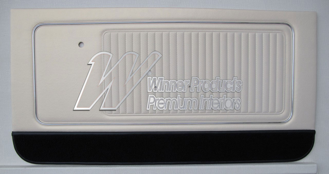 Holden Monaro HK Monaro GTS Coupe 18Y Parchment & Black Door Trims (Image 2 of 3)