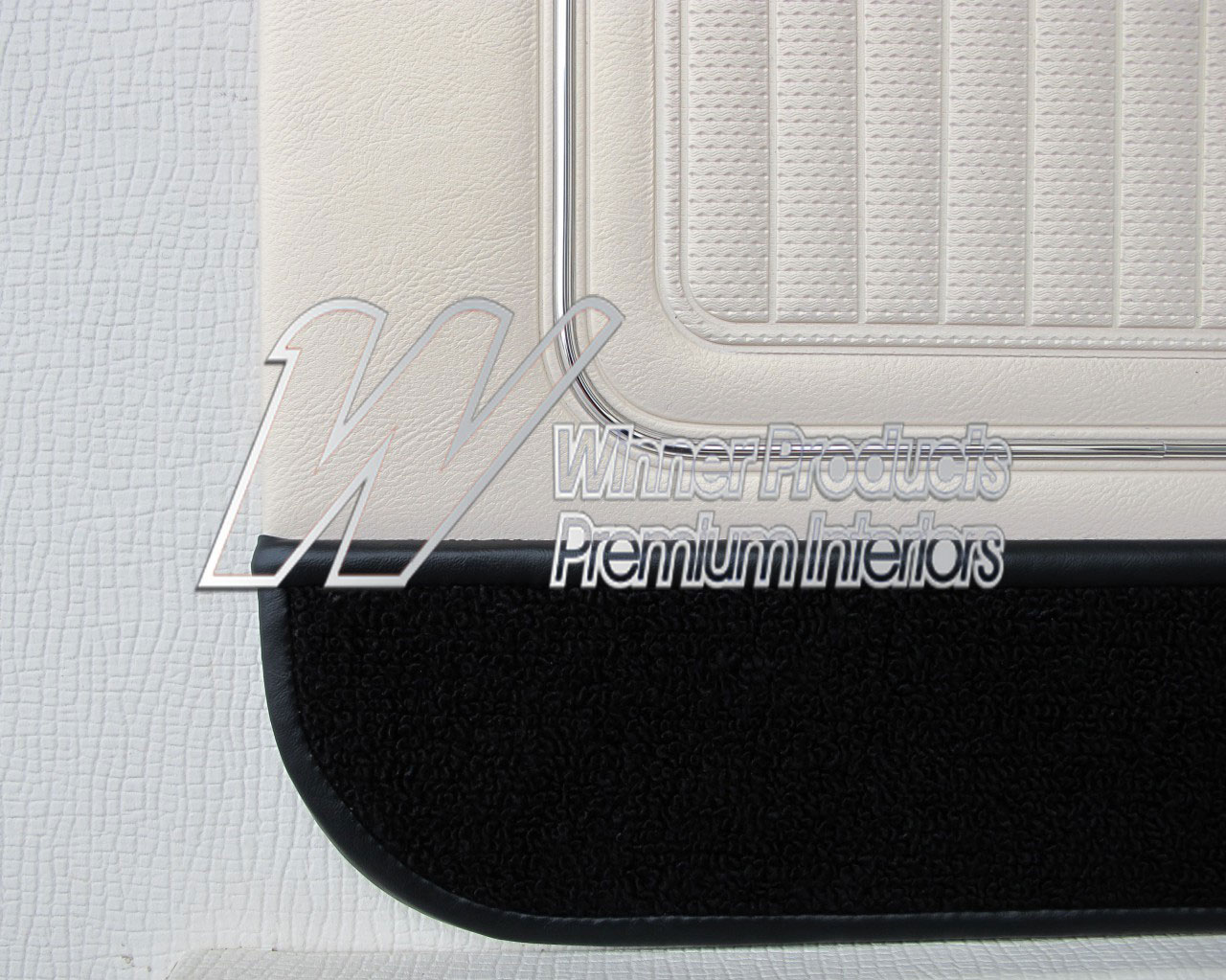 Holden Monaro HK Monaro GTS Coupe 18Y Parchment & Black Door Trims (Image 3 of 3)