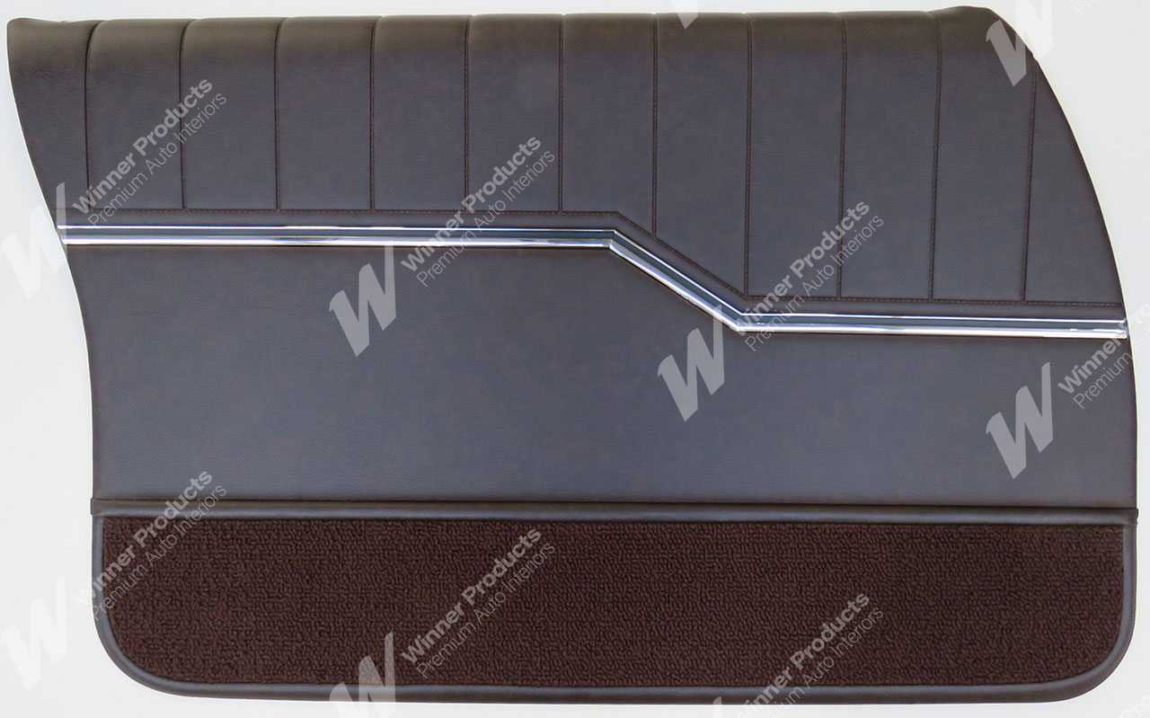 Holden Premier HQ Premier Sedan Sept72-Mar73 19R Antique Brown Door Trims (Image 1 of 4)