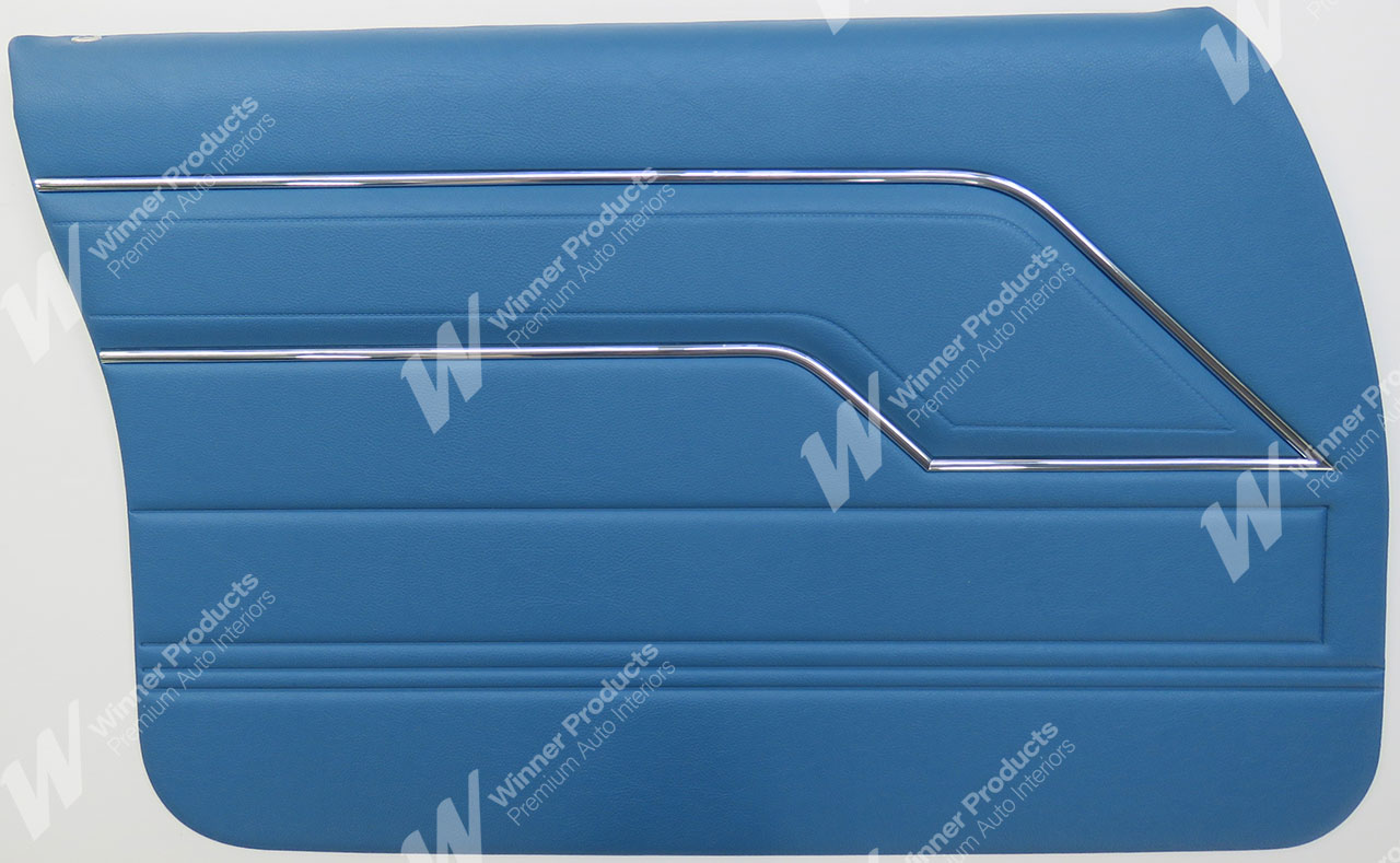 Holden Kingswood HQ Kingswood Sedan Jan71-Sep72 14E Medium Blue Door Trims (Image 2 of 3)