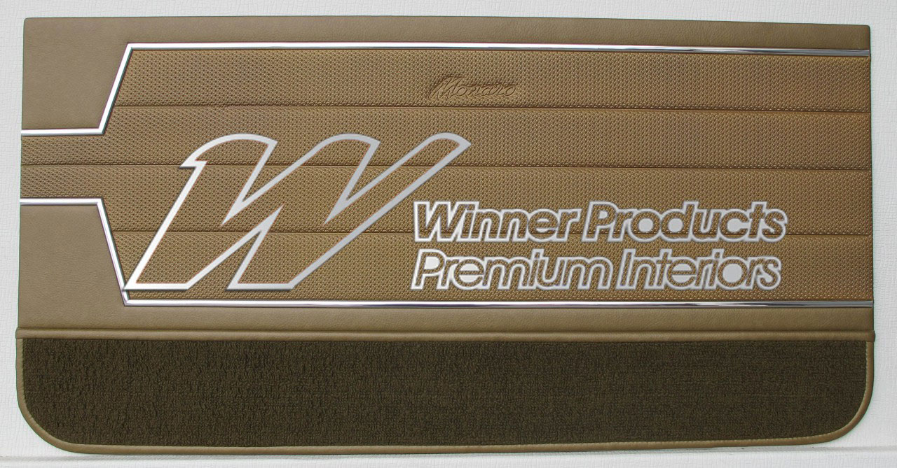 Holden Monaro HT Monaro GTS Coupe 11X Antique Gold Door Trims (Image 2 of 4)