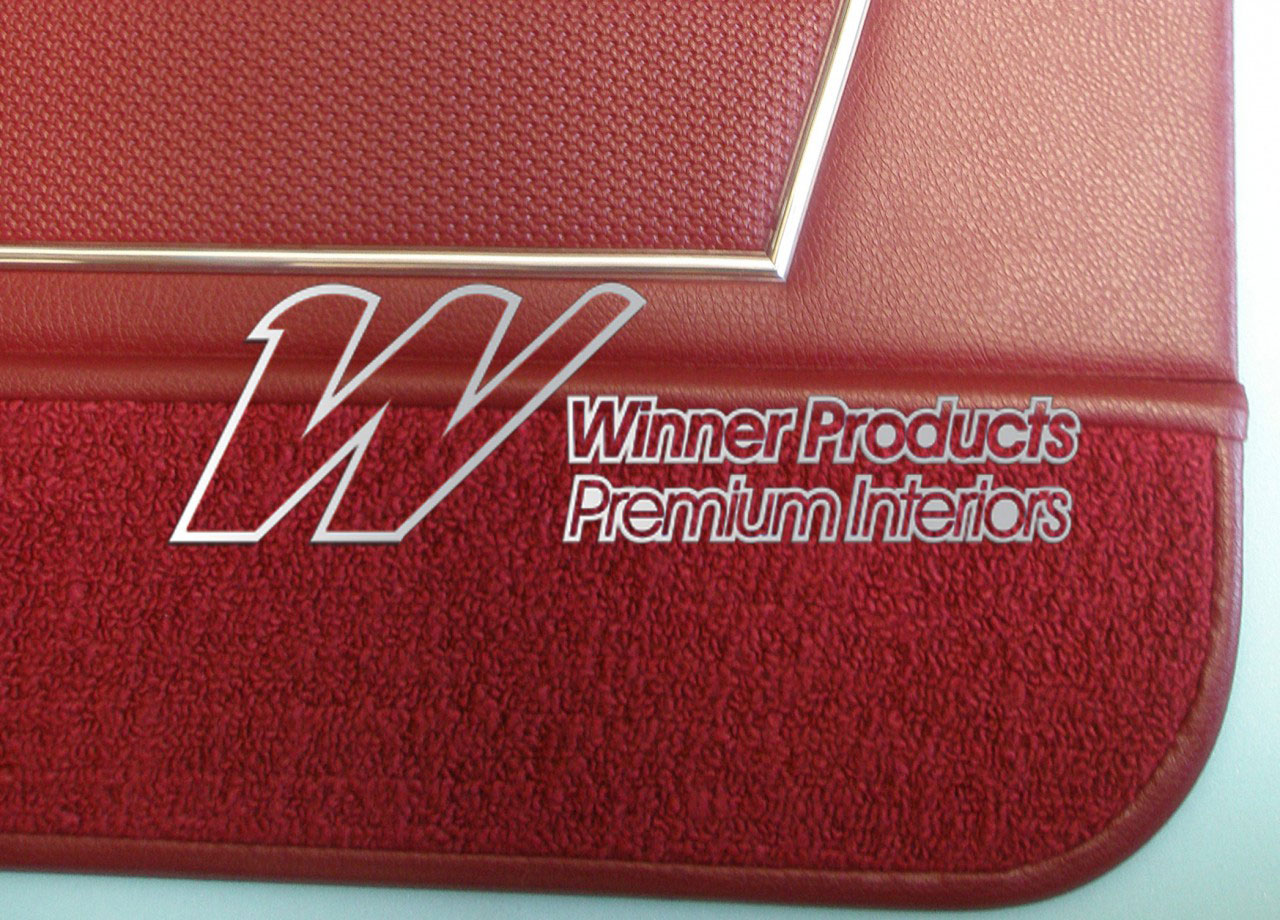 Holden Monaro HT Monaro GTS Coupe 12X Morocco Red Door Trims (Image 2 of 2)