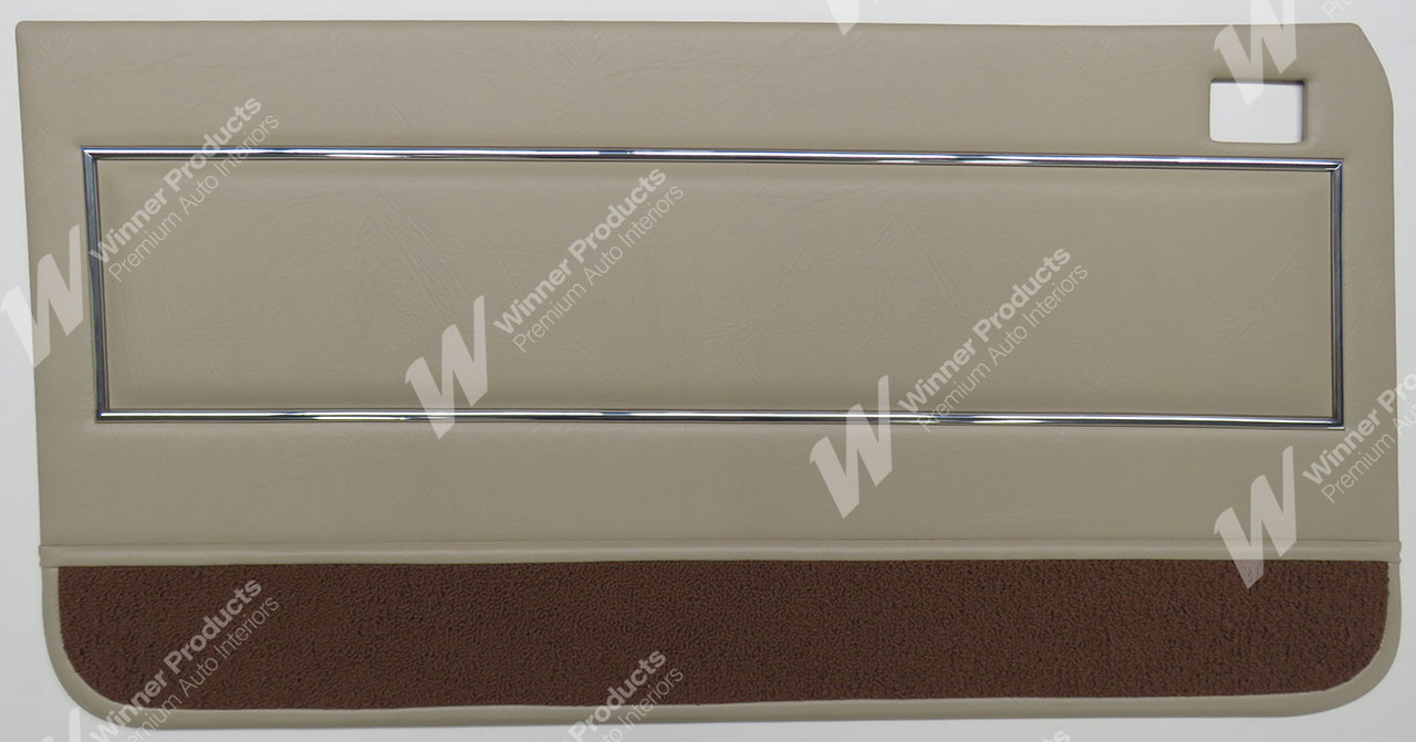 Holden Torana LJ Torana GTR Coupe 58X Doeskin & Chestnut Door Trims (Image 2 of 3)