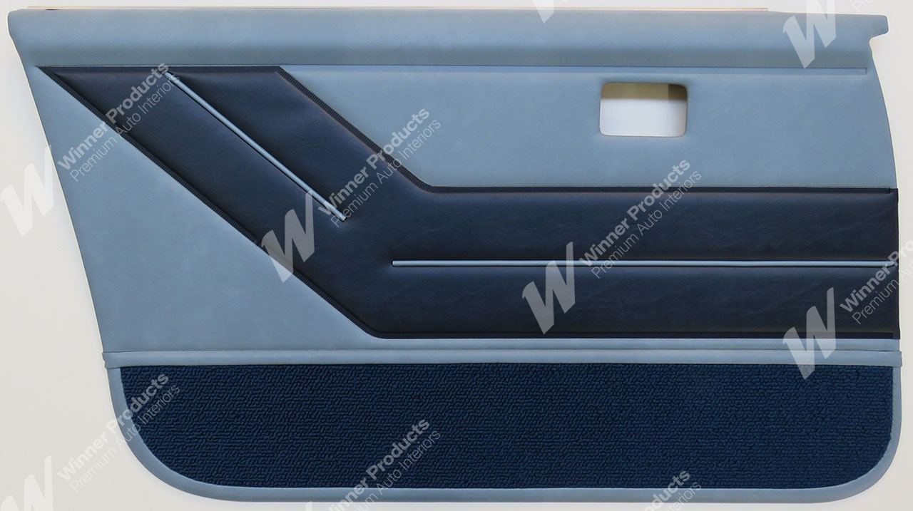 Holden Commodore VH SLX Sedan 27X Indigo Door Trims (Image 2 of 3)