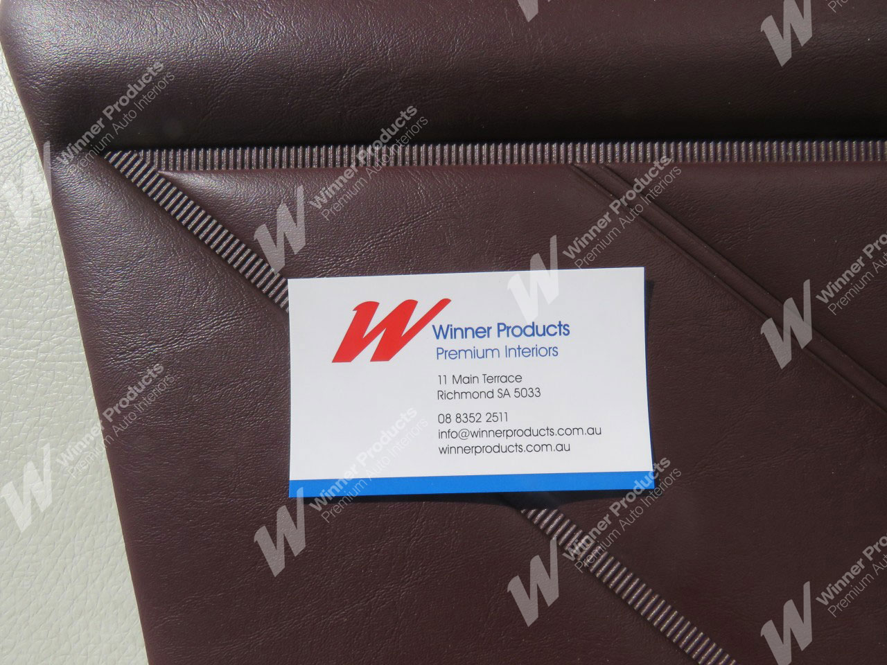 Holden Commodore VH SS Sedan 79T Claret Door Trims (Image 4 of 4)