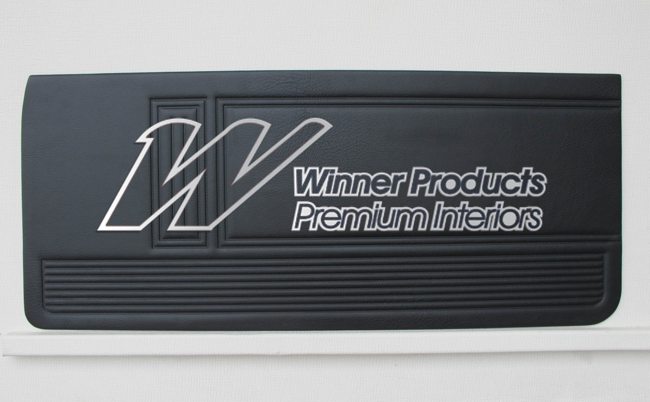 Valiant Charger VH Charger X1 Black Door Trims (Image 2 of 3)