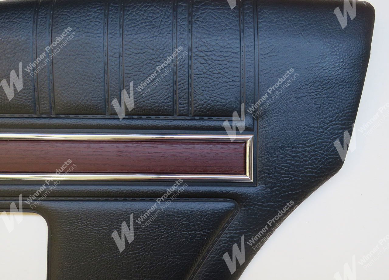 Ford GT XY GT Sedan B Black Door Trims (Image 3 of 3)
