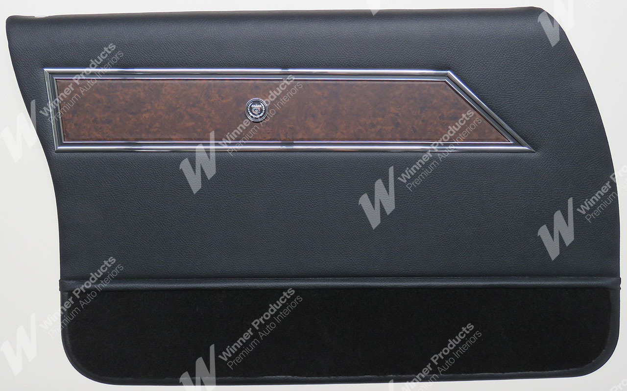 Holden Statesman HQ Statesman Deville 71-72 10M Black Door Trims (Image 2 of 3)