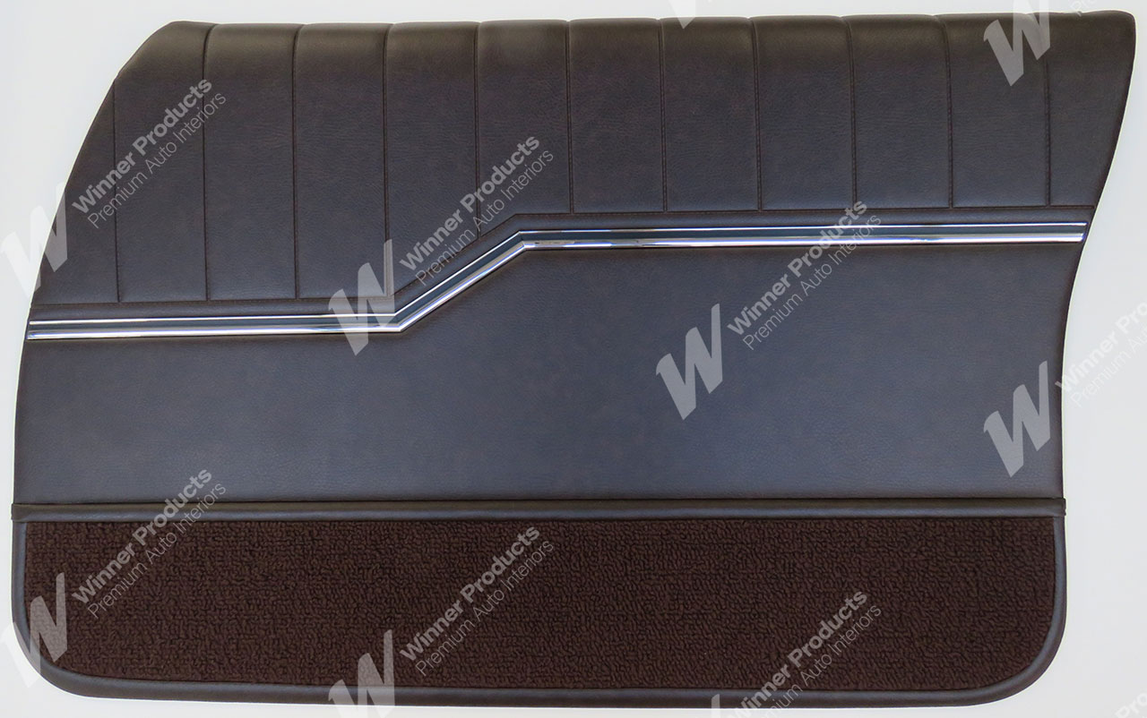 Holden Premier HQ Premier Wagon Jan71-Sept72 19R Antique Brown Door Trims (Image 2 of 4)