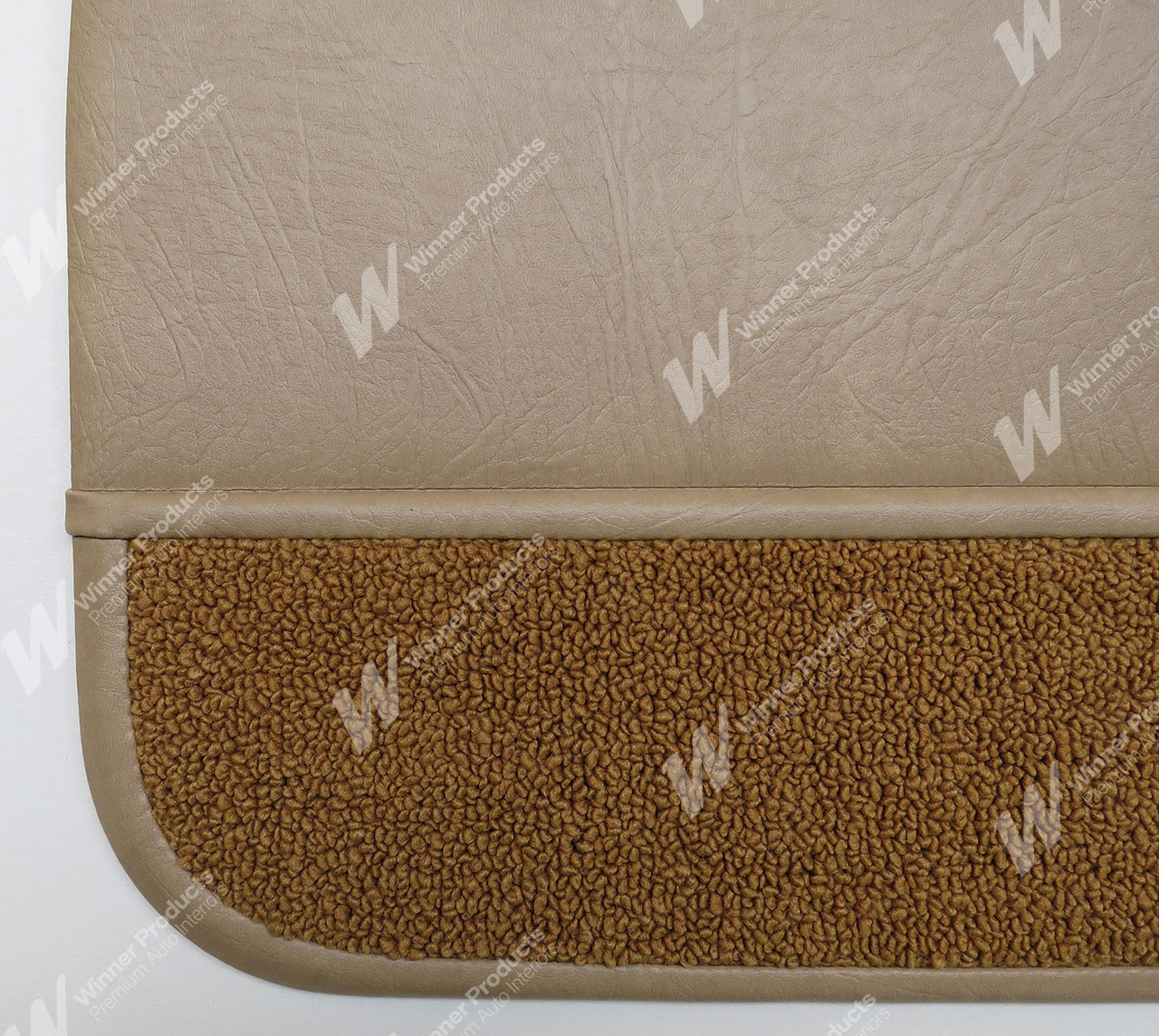 Holden Premier HZ Premier Wagon 63X Buckskin & Cloth Door Trims (Image 3 of 3)