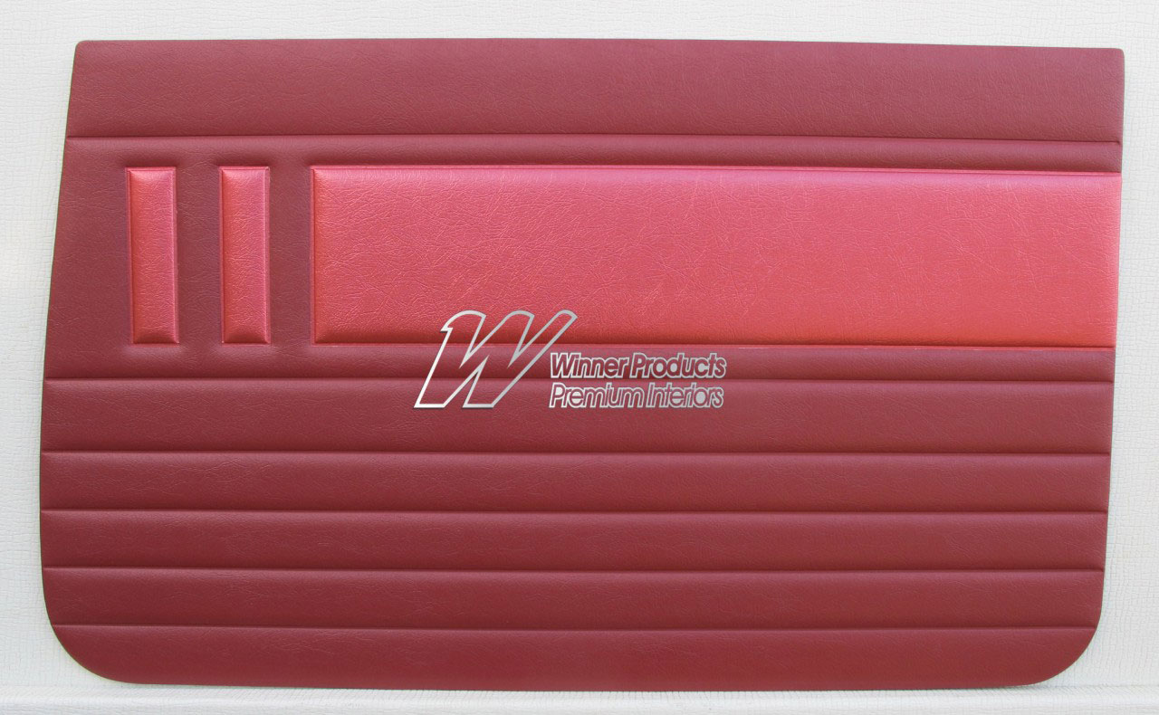 Holden Special EH Special Sedan C30 Garnet & Bolero Red Door Trims (Image 2 of 8)