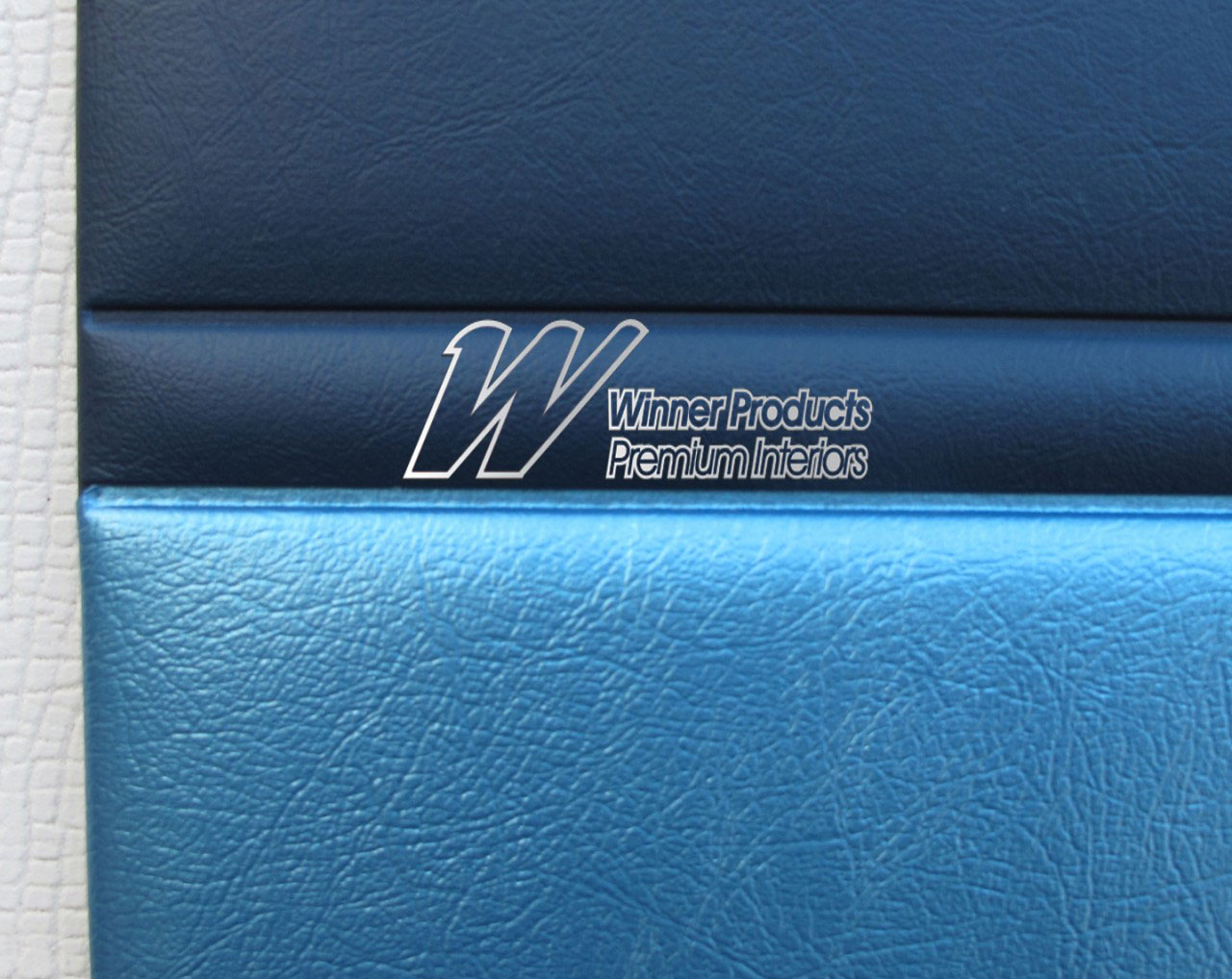 Holden Special EH Special Sedan C31 Saxe & Columbine Blue Door Trims (Image 9 of 15)