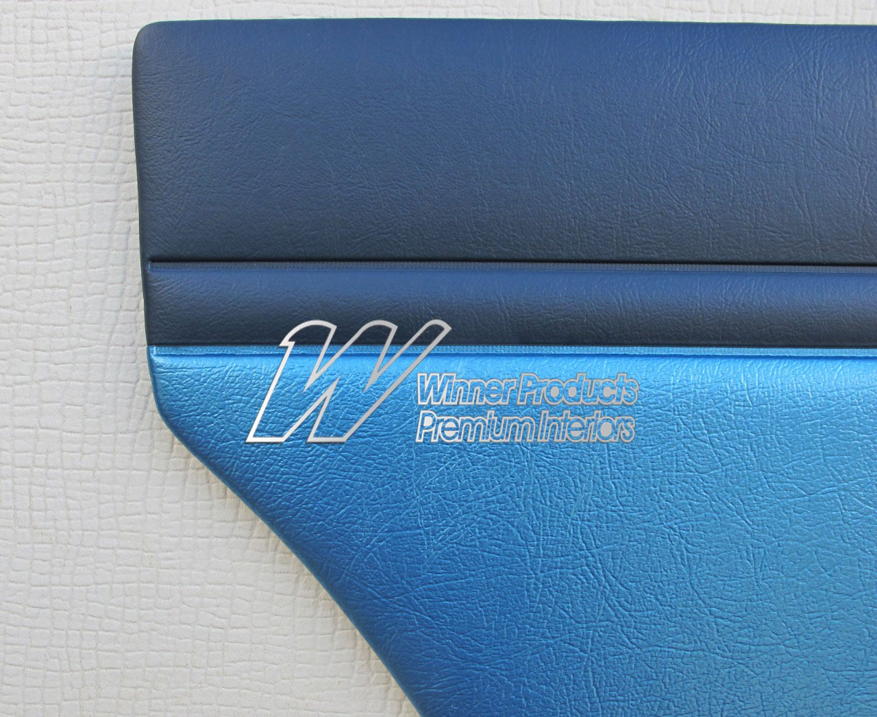 Holden Special EH Special Sedan C31 Saxe & Columbine Blue Door Trims (Image 15 of 15)