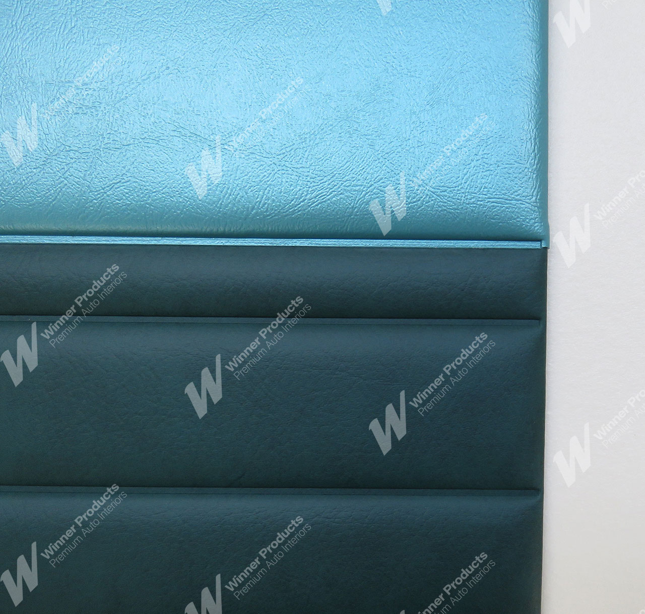 Holden Special EH Special Sedan C32 Gem & Tiara Turquoise Door Trims (Image 5 of 5)