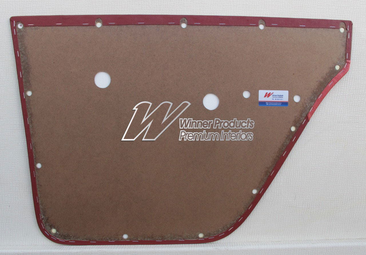 Holden Special EH Special Wagon C37 Garnet & Bolero Red Door Trims (Image 3 of 12)